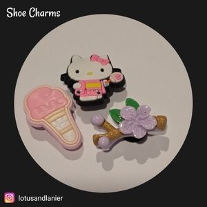 Shoe Charms Hello Japan Set Of 3